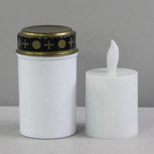 Festival — <span class=keywords><strong>bougie</strong></span> lumineuse LED sans cadre, pilier de batterie étanche, de haute qualité, IP44 blanc, cercle électrique - Product Image 2