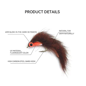 UV Glow Strip di scoiattolo Zonker Streamer <span class=keywords><strong>pesca</strong></span> <span class=keywords><strong>a</strong></span> mosca salmone spigola <span class=keywords><strong>trota</strong></span> luccio WY202 <span class=keywords><strong>pesca</strong></span> esca artificiale attrezzatura da <span class=keywords><strong>pesca</strong></span> - Product Image 4