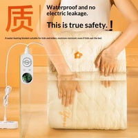 Couverture et matelas chauffants à circulation d'eau avec contrôle double/simple, en tissu non tissé, 220V, usage domestique