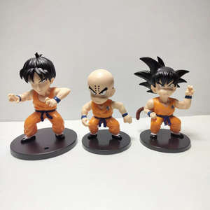 Set di Statuette Stile Dragon Ball Q con Goku, Krillin, Maestro <span class=keywords><strong>Roshi</strong></span> e Giocattoli Collezionabili in PVC con Basi per Regalo ai Fan - Product Image 2