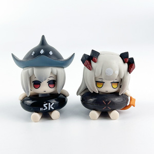 ชุดฟิกเกอร์อนิเมะ <span class=keywords><strong>Arknights</strong></span> ขนาดเล็ก พร้อมห่วงยางว่ายน้ำ อามิยะ ของเล่นพีวีซี เฉิน ฟรังก้า ของเล่นพลาสติกสำหรับตกแต่งคอนโซลรถยนต์ ของขวัญสำหรับเด็ก - Product Image 3