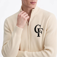 Cardigans en cachemire gris pour hommes, style école, grande taille, bon marché, tricotés, pour le bureau, de fabricants