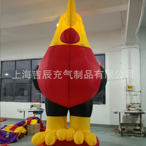 Modelo de gallo inflable de PVC para decoración de bodas al aire libre, precio de fábrica, resistente al agua, apto para niños. - Product Image 3