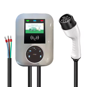 Treo tường năng lượng mới 7kW/11Kw/22Kw AC EV sạc loại 2 ổ cắm IP65 đánh giá với 32A hiện tại - Product Image 1