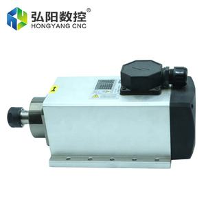 CNC 220V/380V Spindelmotor-Kit GDF60-18Z/6.0 Luftkühlung 7,5 kW Holzfräse Huanyang ER32 6kW Spindelmotor - Product Image 4