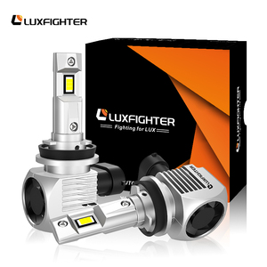LUXFIGHTER <span class=keywords><strong>Lampadina</strong></span> <span class=keywords><strong>LED</strong></span> per Fari Auto Super Luminosa 100W 8000LM <span class=keywords><strong>H4</strong></span> H7 H11 9005 9006 9012, Compatibilità Universale 6500K, Abbaglianti/Anabbaglianti - Product Image 1