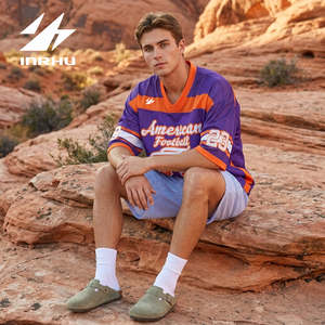 Maillot de football américain en mesh de qualité supérieure, uniforme de rugby cousu, avec sortie d'usine - Product Image 5