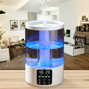 Nhà Máy Bán Hàng Trực Tiếp 5L Tinh Dầu Tạo Độ Ẩm LED Ánh Sáng Hương Liệu Độ Ẩm Cho Hộ Gia Đình Phòng Ngủ Tạo Độ Ẩm - Product Image 1