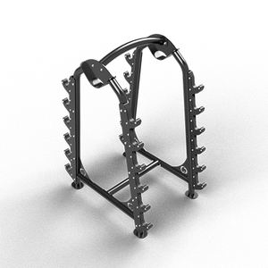 Support de Rangement Robuste en Acier QLI Pro pour Barres d'Haltères – Équipement de Fitness Commercial pour Salle de Sport et Entraînement de Force avec Poids Libres - Product Image 3