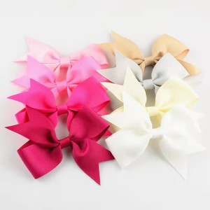 批发甜美风格丝带蝴蝶结儿童婴儿发夹时尚发饰配件 - Product Image 2