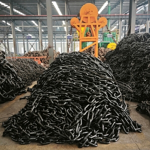 Cadeia de Elos Redondos de Alta Resistência G80 de 6-42mm para Elevação e Mineração, para Guincho Monorail/Antiderrapante - Product Image 5