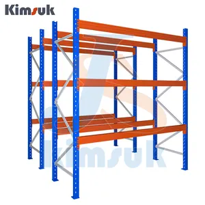 Industrial Metal Storage Rack Heavy Duty Storage Steel Pallet Rack Warehouse Racking System Selective Pallet Racking Rak