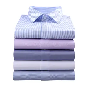 Business Men's Shirt Easy Ironing Short Sleeve Shirt Summer Professional Men's Shirt