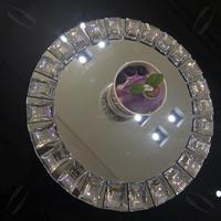 Assiette ronde de luxe en argent avec bordure en verre pour banquet, décoration de mariage, assiettes pour chargeur