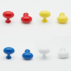 Puxadores de Móveis em Latão Sólido Coloridos em Promoção: Puxadores Estilo T Vermelho, Amarelo, Azul e Branco para Armários de Cozinha e Gavetas de Guarda-Roupa - Product Image 5