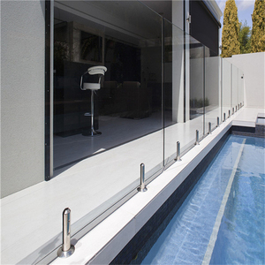 Barrières de sécurité en acier inoxydable pour villa de jardin, balcon, garde-corps, piscine, <span class=keywords><strong>escalier</strong></span> en verre feuilleté trempé - Product Image 2