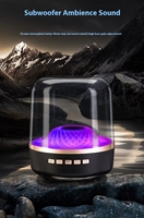 Nuevo Diseño G5 Mini Altavoz Colorido Generación Escritorio Subwoofer Inalámbrico Dispositivo de Audio RGB LED Batería