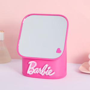 Espejo de Maquillaje Multifuncional <span class=keywords><strong>Barbie</strong></span> con Compartimento de Almacenamiento, Suministro al por Mayor MINISO - Product Image 1