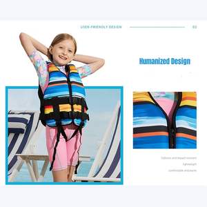 قابل للتعديل شريط للتأمين مناسبة الاطفال سترة السباحة سترة نجاة الاطفال سترة نجاة - Product Image 4