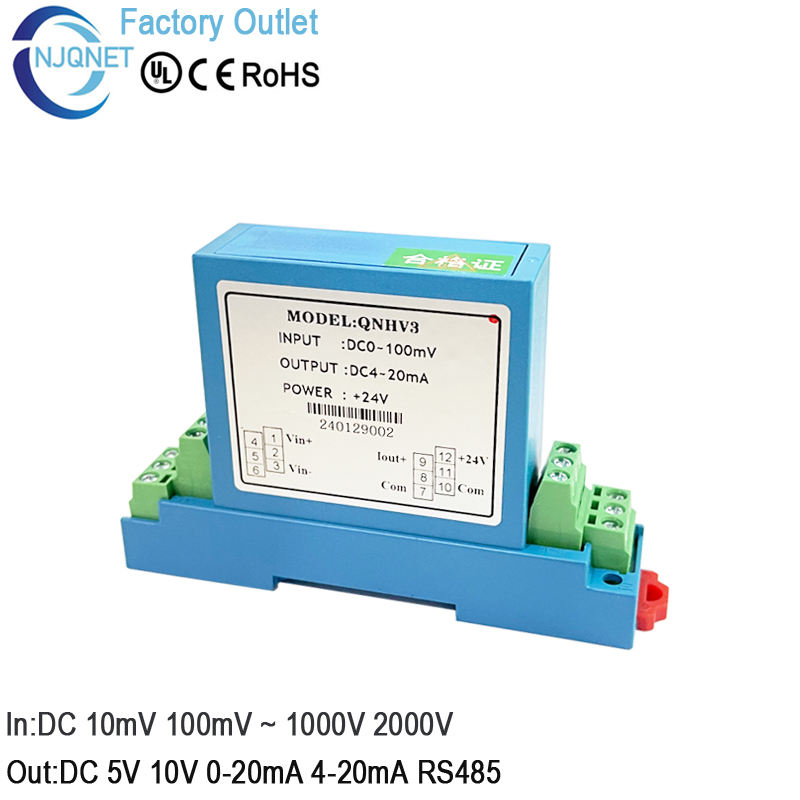 Hall Effcet Voltage Transducer Ac Dc 100V 200V 300V 500V 1000V Output 4-20mA 5v 10v Potential Transformer Voltage Sensor 4-20mA