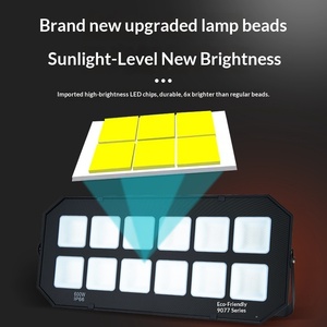 Reflector LED IP66 GRATUITO para Estadios Deportivos, Cancha de Baloncesto, Patio de Recreo, Foco Exterior Antideslumbrante con Ángulo de Haz de 90 Grados - Product Image 3