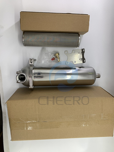 Système de traitement des liquides avec préfiltre haute pression en acier inoxydable 304/316 pour usage industriel, 5, 10 et 20 pouces, machine de filtration d'eau - Product Image 4