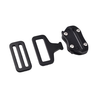 JENSAN50mmインサイドワイドアウトドアバッグストラップクイックリリースバックルラゲッジハードウェアアクセサリー合金タクティカルベルトバックル80g15g - Product Image 1