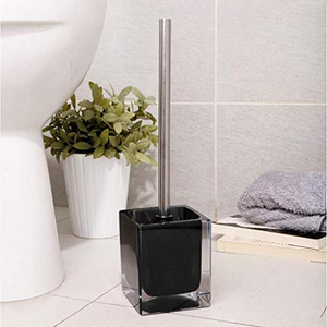 Brosse de toilette avec support mural pour la maison, sans angles morts, brosse de nettoyage de toilettes dédiée à la salle de bain - Product Image 3