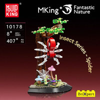 Mould King 10178 Nouveaux Kits de Modèles Créatifs MOC pour Jeux Éducatifs et Divertissement, Modèles d'Exposition pour Adultes, Cadeaux, Ensembles de Blocs de Construction 407 pièces