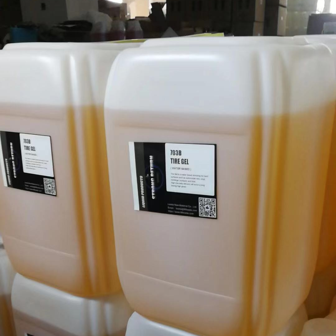 Гель для покрышек с высоким блеском на основе 703 масла для покрытия шин, покрытия шин, блеска покрытий шин