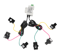 Medidor de Energía Monofásico de Doble Circuito Anti-reflujo Acrel ADL200M-CT 1P, Actualización de Datos de 50ms, Entrada CT, RS485, Residencial, Solar