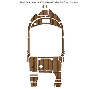 Suelo de EVA tipo teca moderno para yates Quicksilver 650 Weekend de 2006, antideslizante, impermeable, cuadrado, para uso en exteriores - Éxito de ventas en eBay - Product Image 5