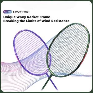 Raquette <span class=keywords><strong>de</strong></span> <span class=keywords><strong>badminton</strong></span> <span class=keywords><strong>en</strong></span> carbone intégral 5U ultra-légère, nouveau style, absorption des chocs, haute résistance, OEM ODM, raquette <span class=keywords><strong>de</strong></span> sport professionnelle - Product Image 2