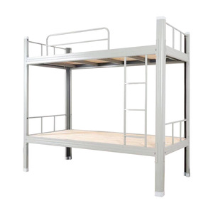 Dormitory <b>Bunk</b> <b>Bed</b> Steel Frame 1800mm H 900mm W 1200mm L With Ladder For Student Apartment Use - Product Image 2