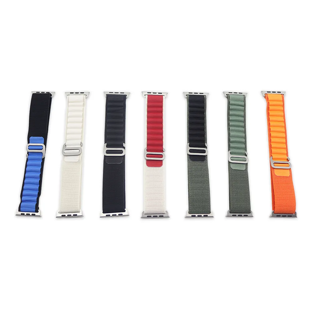 Suitable for smart watch replacement band 100% nylon material skin friendly band