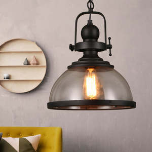 Hanging Vintage Chandelier Hotel Bar <b>Living</b> <b>Room</b> Retro Industrial Style Glass Pendant <b>Light</b> - Product Image 3