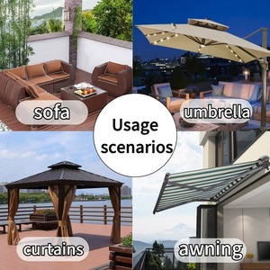 Les tissus imperméables d'oléfine d'usine pour le tissu extérieur d'ombre des EAU d'intérieur pour le canapé/chaise extérieurs de meubles extérieurs peuvent adapté aux besoins du client - Product Image 5