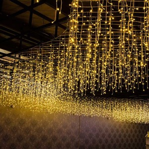 <span class=keywords><strong>Guirlande</strong></span> <span class=keywords><strong>lumineuse</strong></span> LED IP65 multicolore en alliage d'aluminium pour décoration <span class=keywords><strong>de</strong></span> mariage, lumières d'intérieur, rideau lumineux, jardin intérieur - Product Image 1