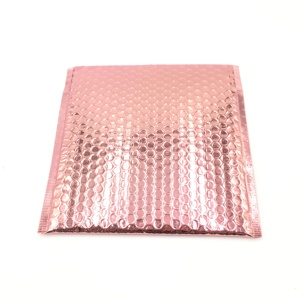 Sac à bulles <span class=keywords><strong>rose</strong></span> écologique, en polyester, personnalisé, taille 6x9, 50 pièces - Product Image 5