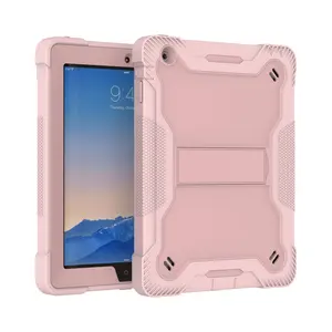 Rugged Defender penutup Tablet Kombo, untuk iPad 2/3/4 9.7 inci tahan guncangan dengan Tablet berdiri