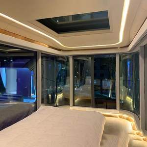 Fabricant d'équipement d'origine Fabrication de capsules spatiales Voyage Resort Hôtel Capsule spatiale de luxe Petite maison mobile - Product Image 6