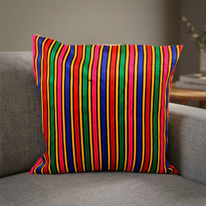 ปลอกหมอนอิงสี่เหลี่ยมลายโบฮีเมียนสีสันสดใสสำหรับตกแต่งบ้าน - Product Image 4