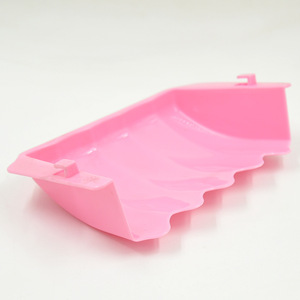 Mangeoire rectangulaire en plastique pour petits animaux, 25x17cm, durable, pour lapin, chinchilla, cochon d'inde - Product Image 1