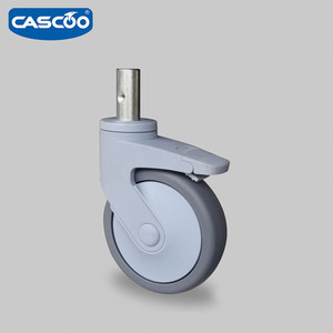 CASCOO 5 "Trolley Wheel Hersteller Swivel Medical Castor Wheels Krankenhaus bett <span class=keywords><strong>Caster</strong></span> - Product Image 3