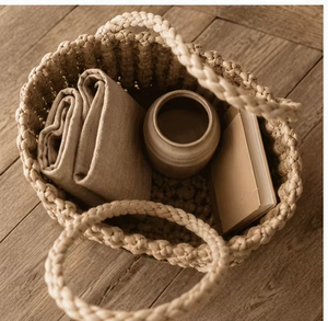Handwoven Natural <b>Straw</b> Tote <b>Bag</b> Eco Friendly Beach Shopping Travel Shoulder Handbag for Women and Everyday Use - Product Image 3
