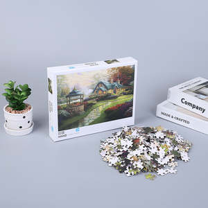 Échantillon gratuit prix bon marché usine vente en gros <span class=keywords><strong>Puzzle</strong></span> personnalisé fabricant de <span class=keywords><strong>1000</strong></span> pièces de chine - Product Image 4