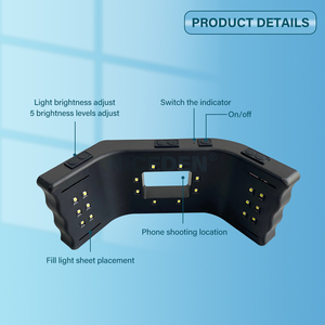 Lámpara LED Intraoral para Fotografía Dental, Luz para Relleno Oral, Linterna Fotográfica y de Video Colorimétrica para <span class=keywords><strong>Tratamientos</strong></span> Dentales - Product Image 2