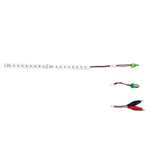 ไฟพินบอลสีขาว แดง เขียว น้ำเงิน เหลือง ส้ม ม่วง UV ขนาด 8 นิ้ว DC 6v 2835*20LEDs 47 194 คลิป ไฟส่องสว่างสำหรับเครื่องพินบอลแบบโบนัส - Product Image 4