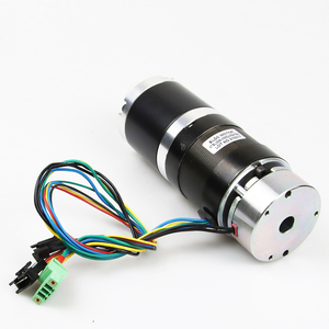 JKM doğru akım Braked 50w için 100w 12v 24v 48v 90v elektrikli yüksek tork dişli fırçasız BLDC <span class=keywords><strong>Motor</strong></span> CNC için fren kodlamak ile - Product Image 2