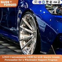 Rines Cóncavos Profundos Forjados GUDE de 16 17 18 19 20 22 23 24 25 26 Pulgadas, Rines de Aleación Forjada Aptos para BMW M3 M5 Mercedes, Audi